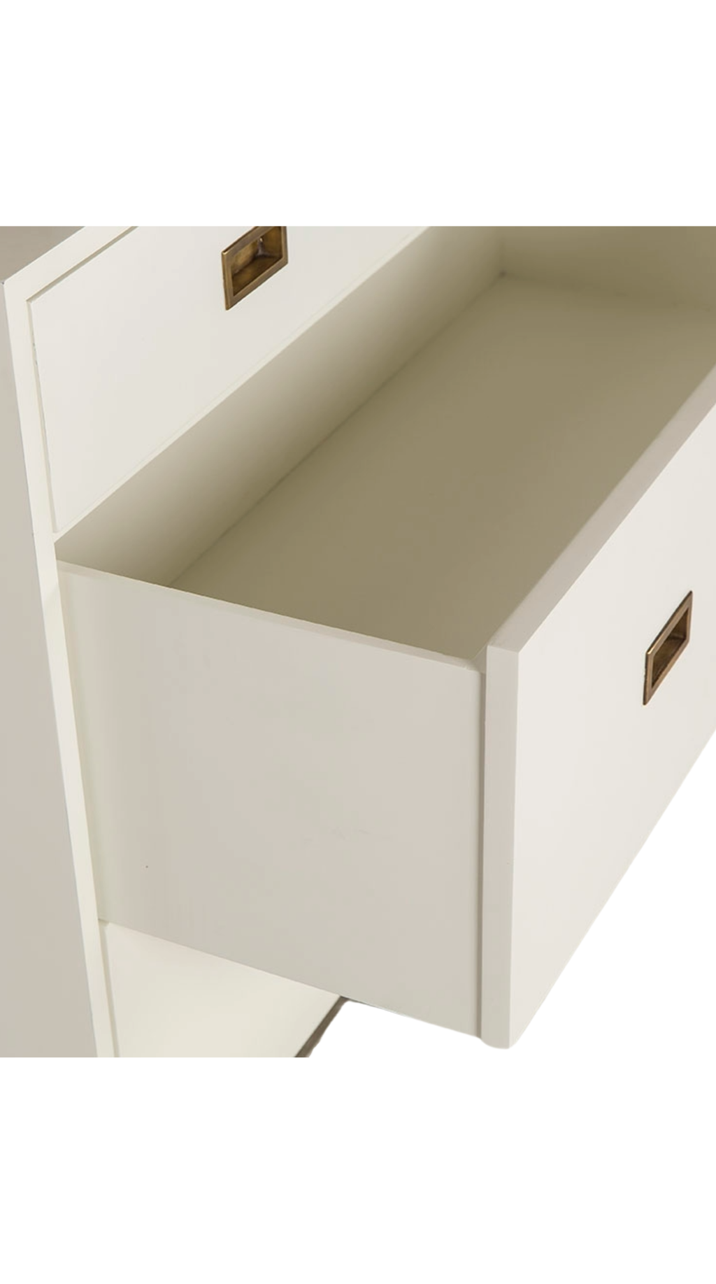 Avalon Dresser - 03 Drawers / Waxed White