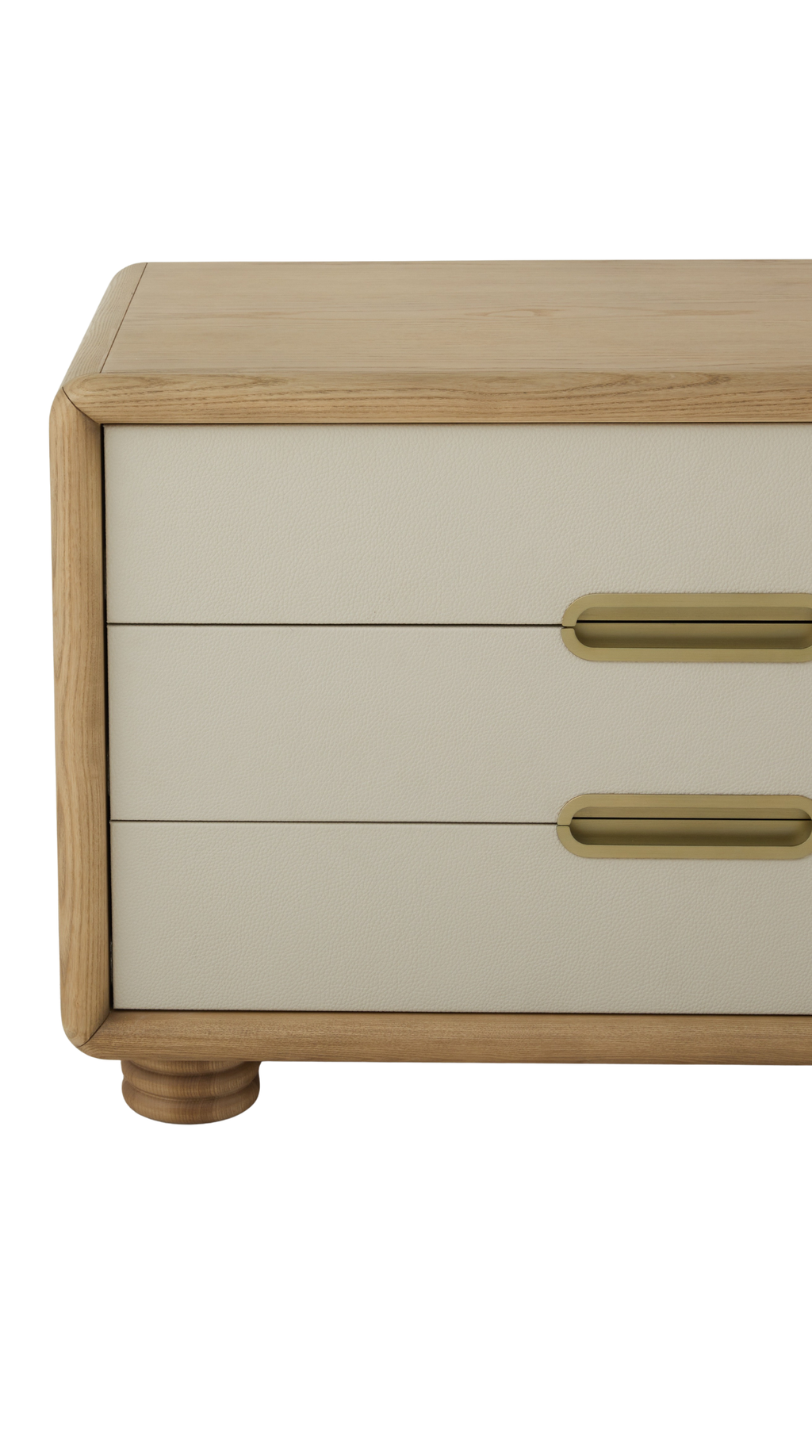 SP25 Monza Nightstand - 3 Drawers, Delta 0050 Petrol (0508)