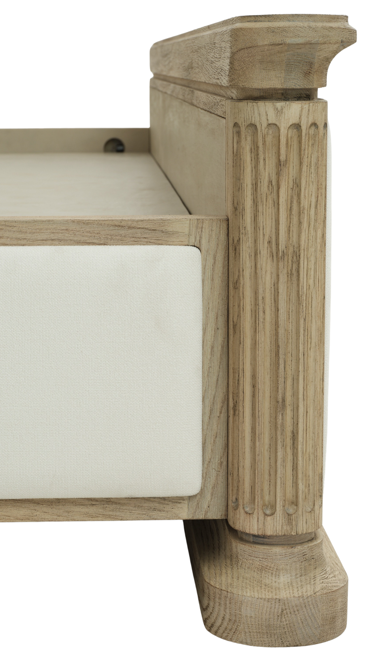 San Marcos Panel Bed - Upholstered, US King, Standard FB