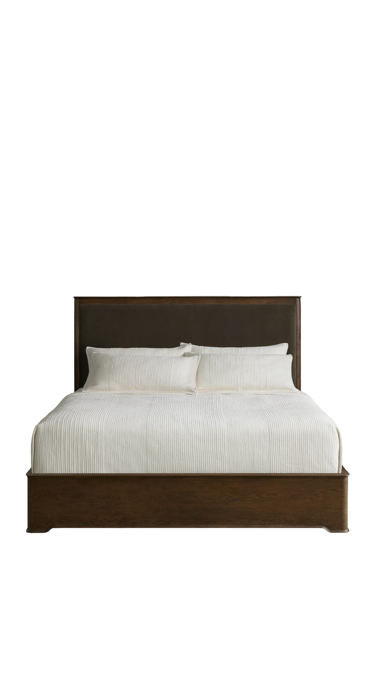 Conley Bed - US King, Banks Velvet Mink