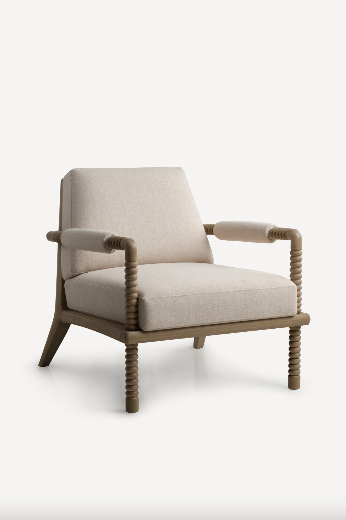 Samuel Chair - Custard Fabric