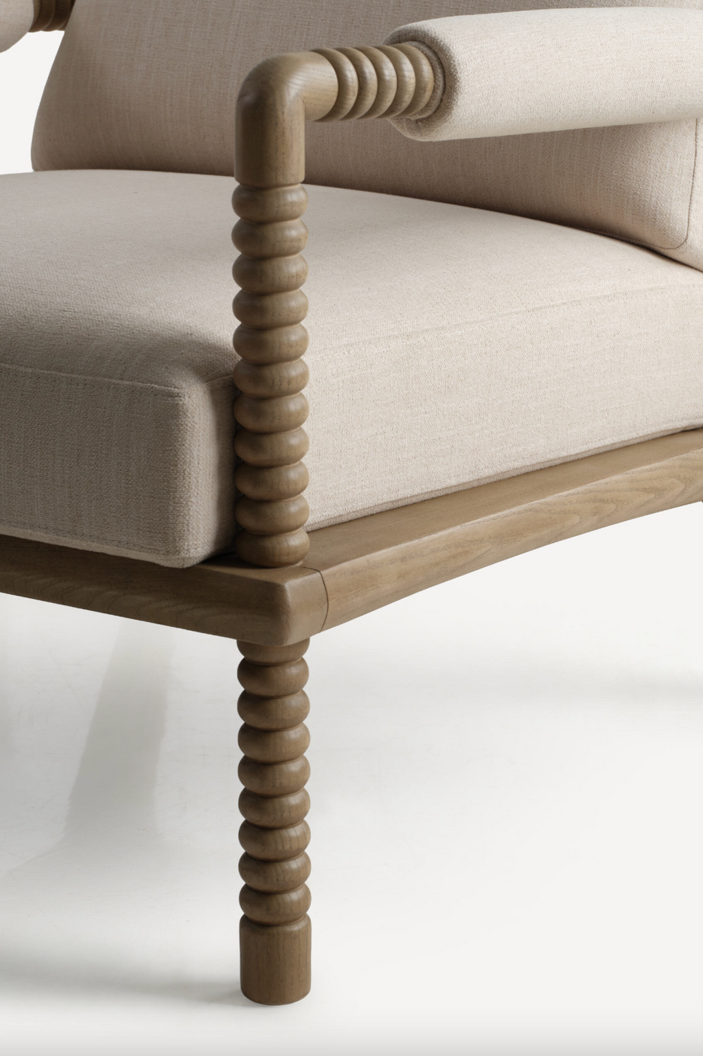 Samuel Chair - Custard Fabric