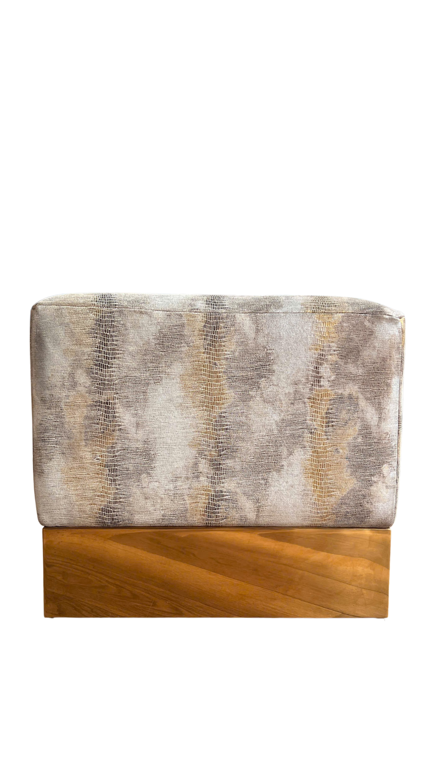 Morrison Stool - Square, M&G Leather