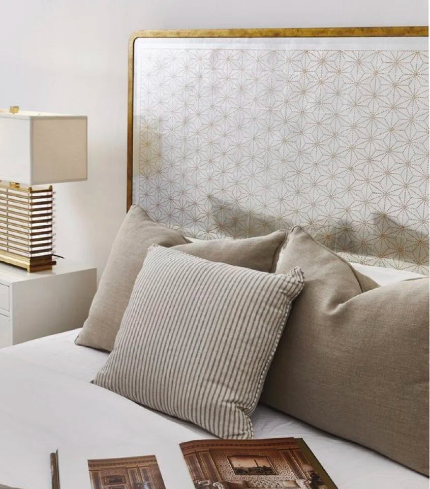 Gilded Star Mirror Bed